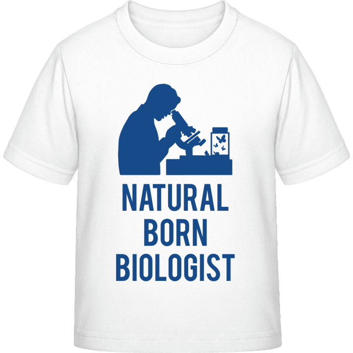 Natural Born Biologist Camiseta infantil contain pic