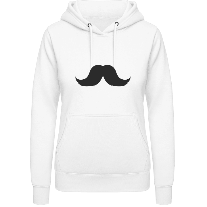 Moustache Vrouwen Hoodie contain pic