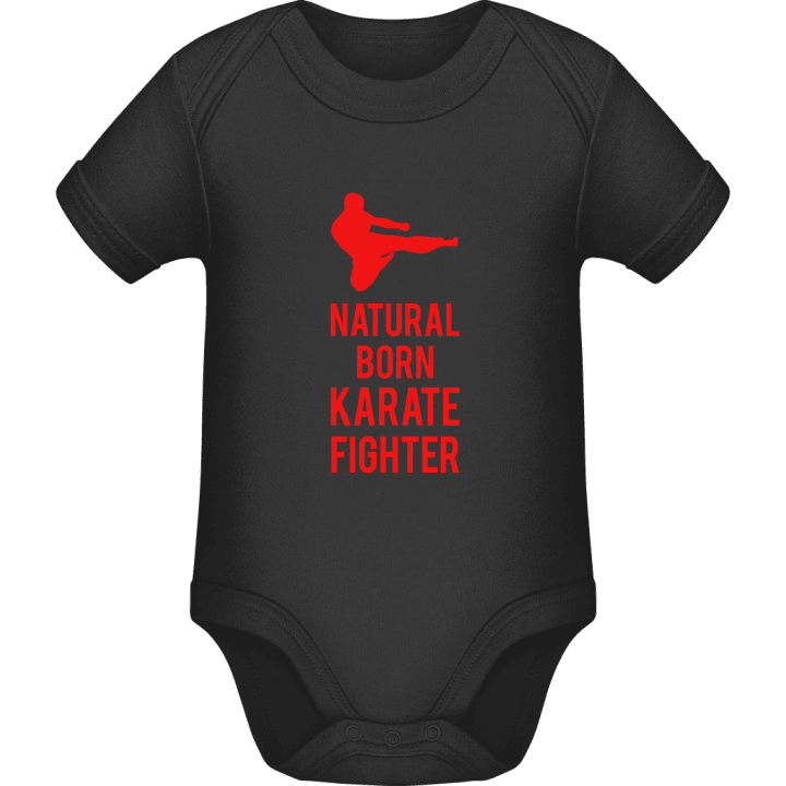 Natural Born Karate Fighter Baby romper kostym contain pic