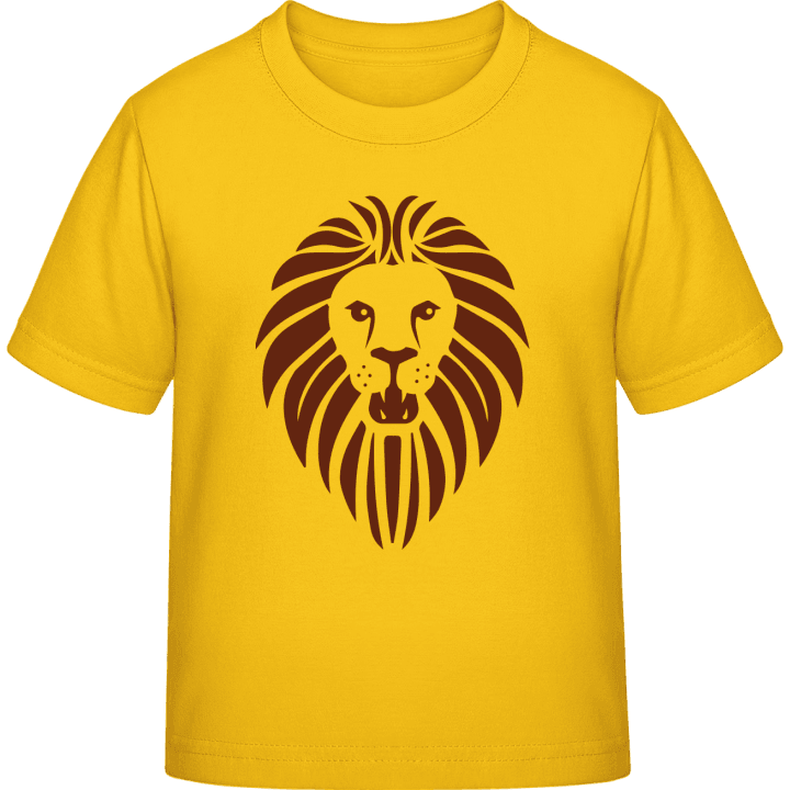 Lion Face Simple T-skjorte for barn 0 image