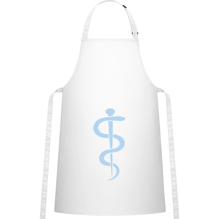 Medical Care Snake Symbol Förkläde för matlagning contain pic