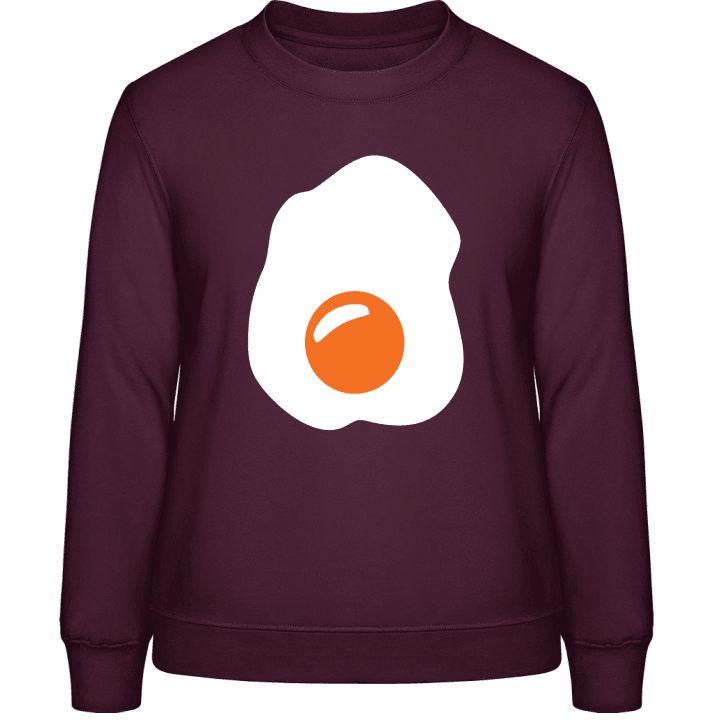 stekt ägg Sweatshirt för kvinnor contain pic