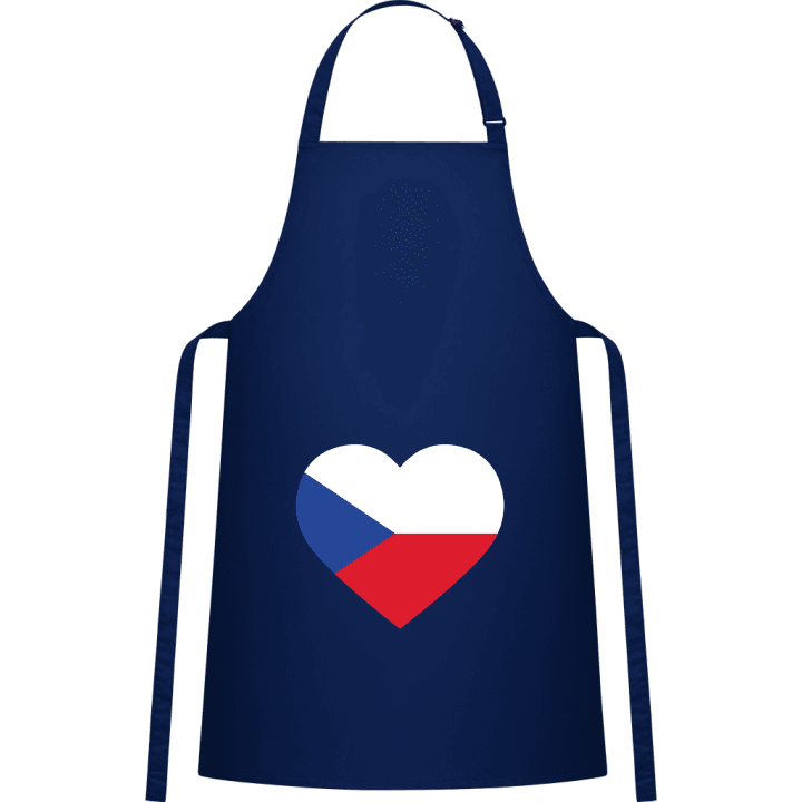 Czech Heart Delantal de cocina contain pic