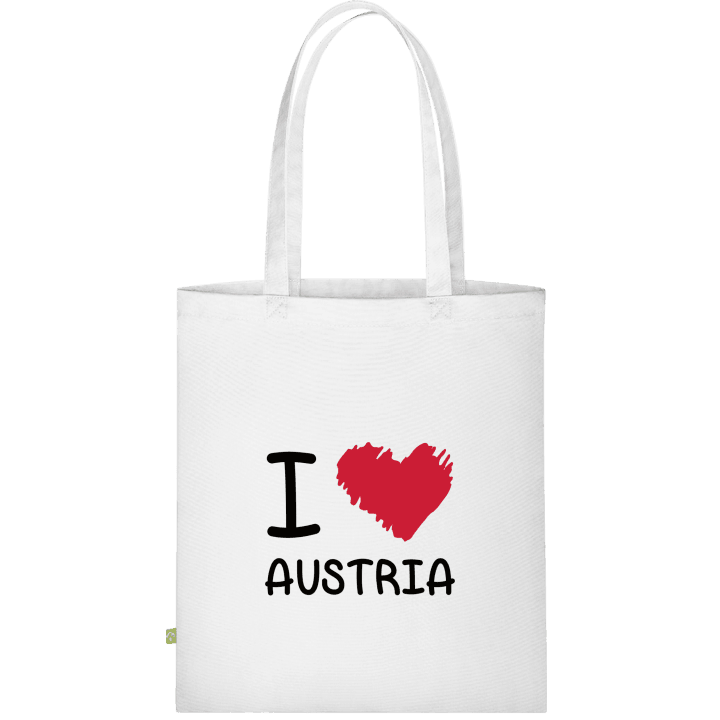 I Love Austria Stoffen tas contain pic