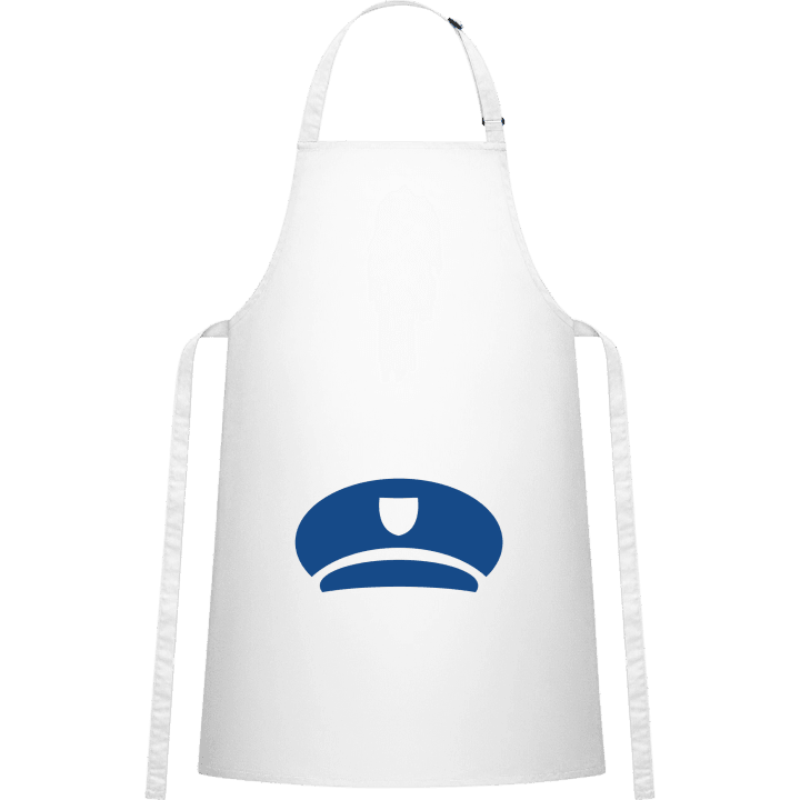 Police Hat Kitchen Apron contain pic