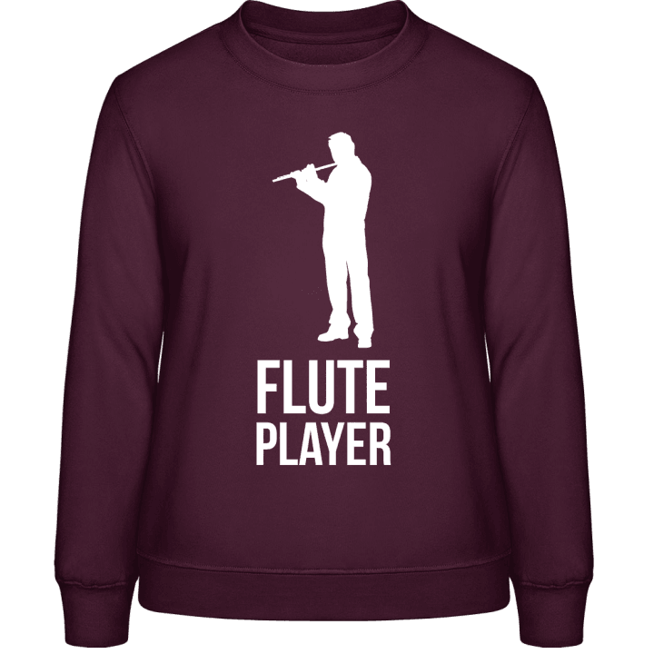 Flutist Frauen Sweatshirt contain pic