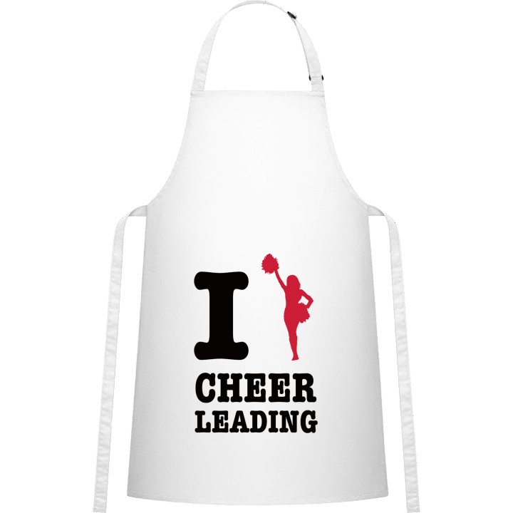I Love Cheerleading Förkläde för matlagning contain pic