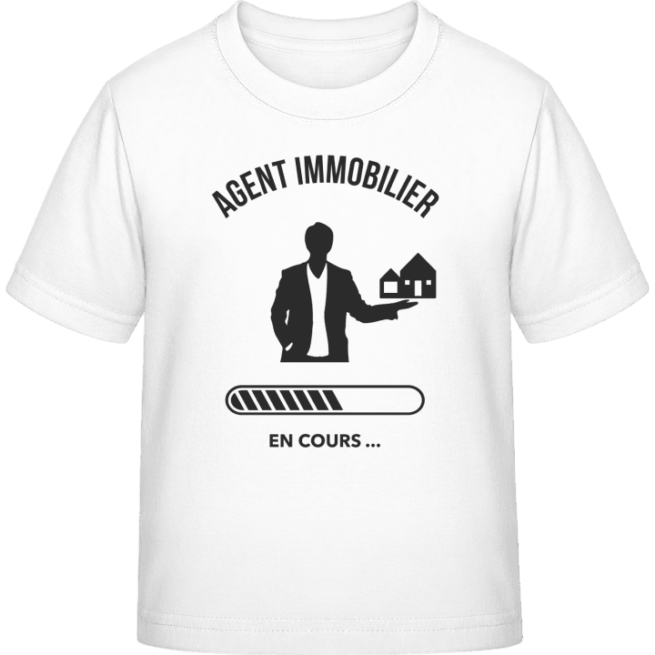 Agent immobilier en cours Kinderen T-shirt contain pic