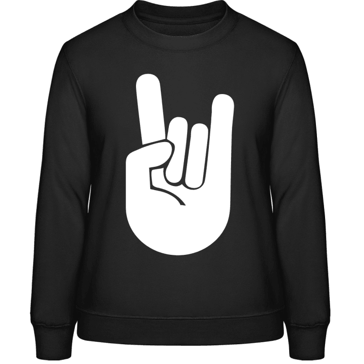 Rock Hand Sweatshirt för kvinnor contain pic