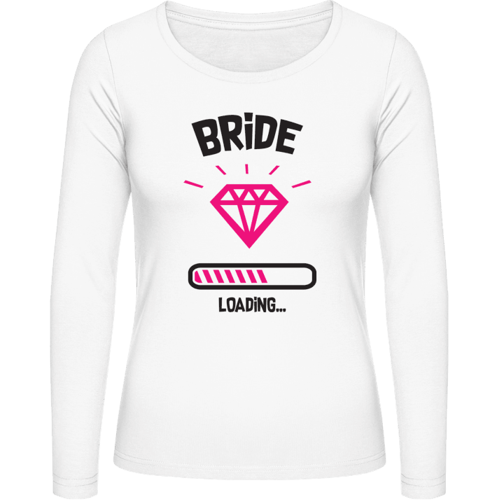 Bride Loading Diamond Camisa de manga larga para mujer 0 image
