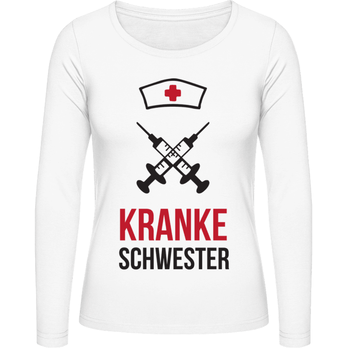 Kranke Schwester T-shirt à manches longues pour femmes 0 image