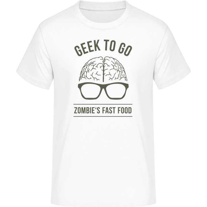 Geek To Go Zombie Food T-Shirt 0 image