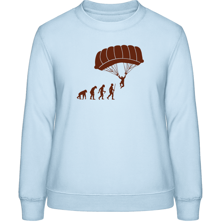 The Evolution of Skydiving Women Sweatshirt contain pic