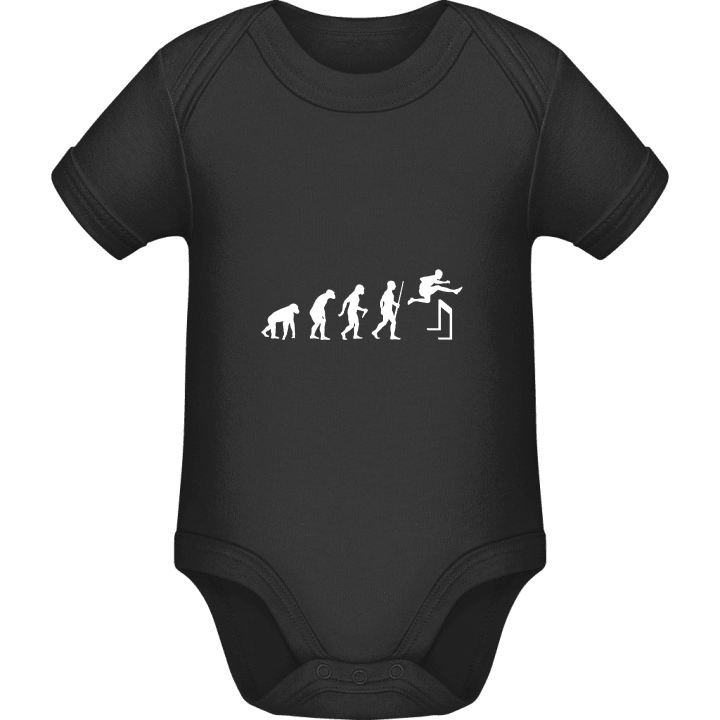 Hurdling Evolution Baby romper kostym contain pic