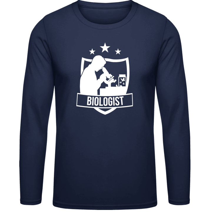 Biologist Silhouette Star Long Sleeve Shirt contain pic