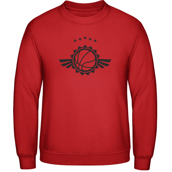 Basketball Winged Symbol Sweatshirt contain pic