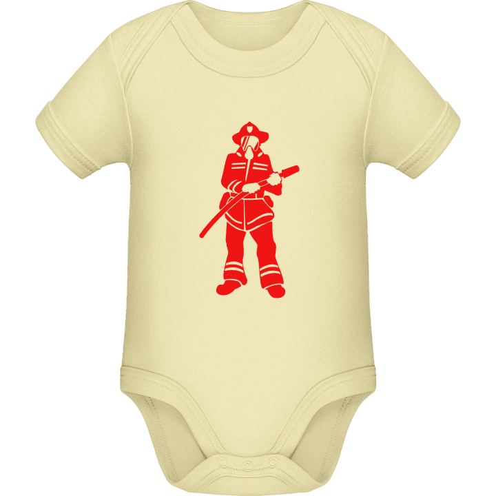 Firefighter positive Baby Strampler 0 image