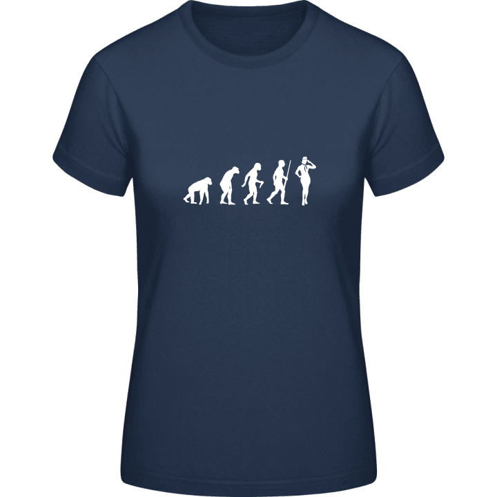 Stewardess Evolution Vrouwen T-shirt 0 image