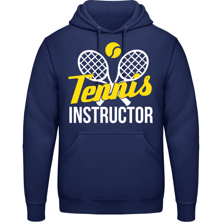 Tennis Instructor Sudadera con capucha contain pic