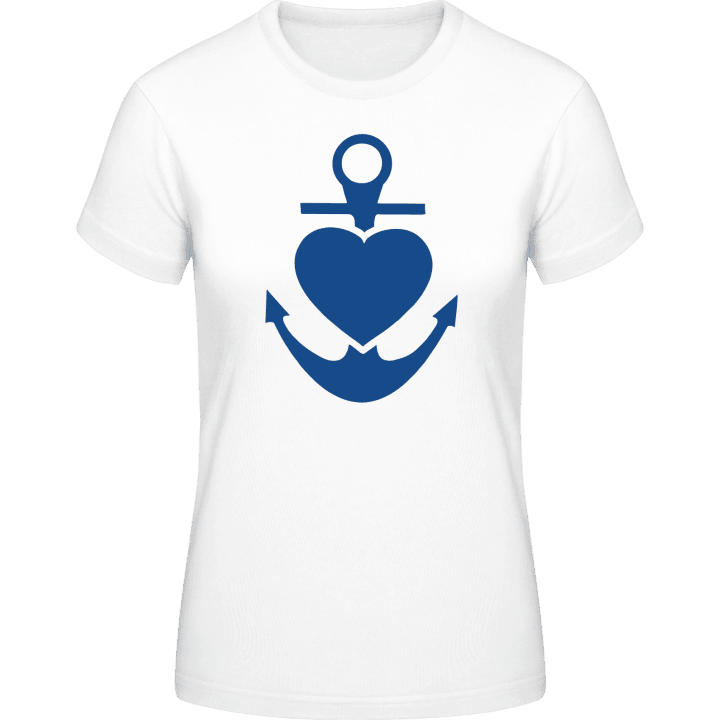 Achor With Heart T-shirt för kvinnor 0 image