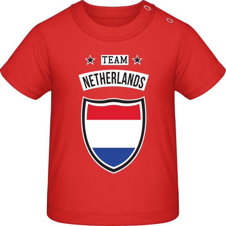 Team Netherlands Fan Camiseta de bebé contain pic