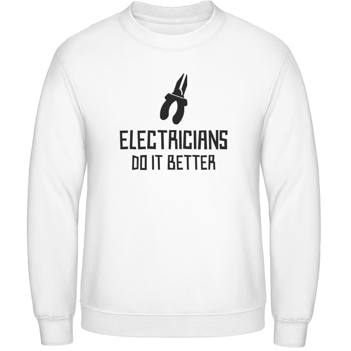 Electricians Do It Better Design Tröja contain pic