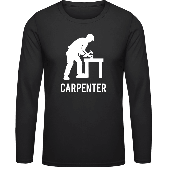 Carpenter working T-shirt à manches longues contain pic