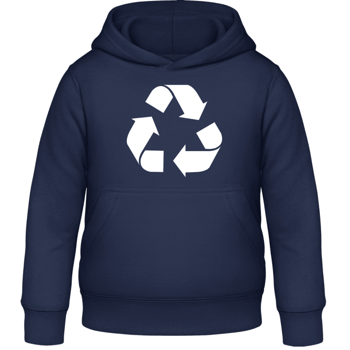Recycling Felpa con cappuccio per bambini contain pic