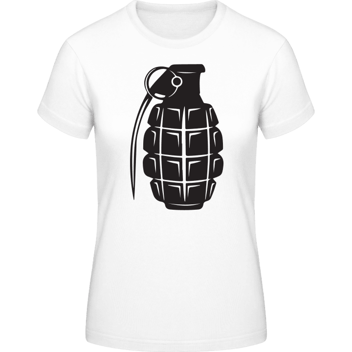 Grenade Illustration Women T-Shirt contain pic