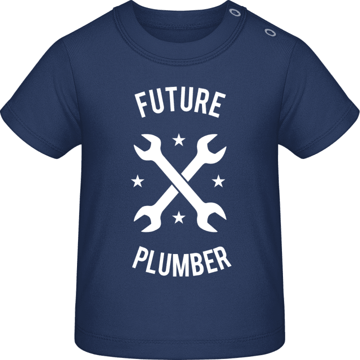 Future Plumber Baby T-skjorte contain pic
