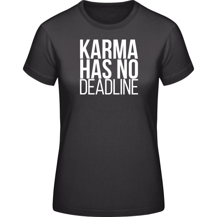 Karma Has No Deadline T-shirt til kvinder 0 image