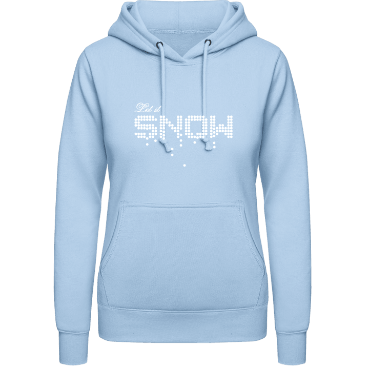 Let It Snow Hoodie för kvinnor 0 image