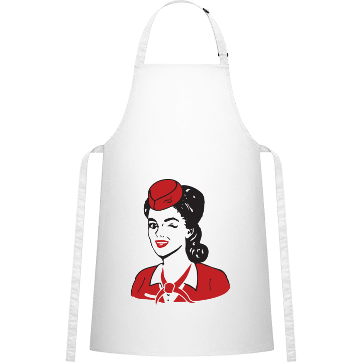 Retro Stewardess Förkläde för matlagning contain pic