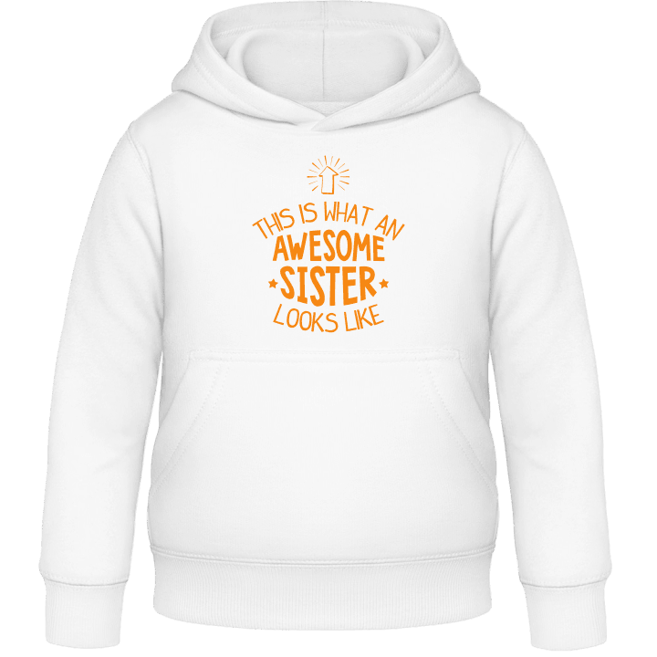 This Is What An Awesome Sister Looks Like Sweat à capuche pour enfants 0 image