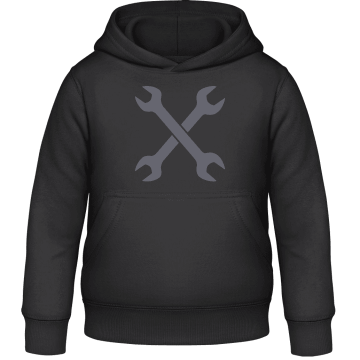 Crossed Wrench Barn Hoodie contain pic