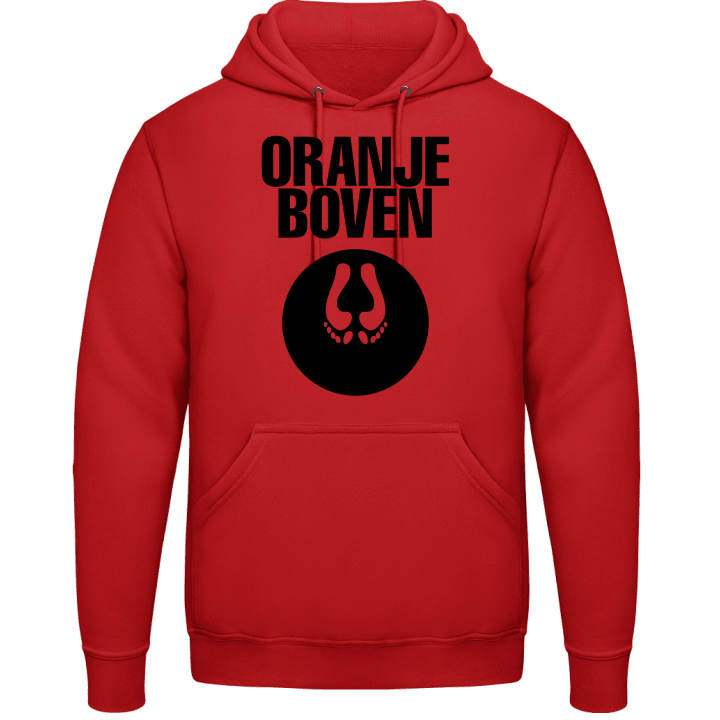Boven Oranje Hoodie contain pic