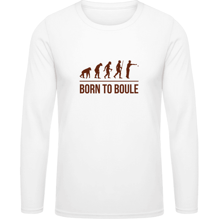 Born To Boule T-shirt à manches longues contain pic