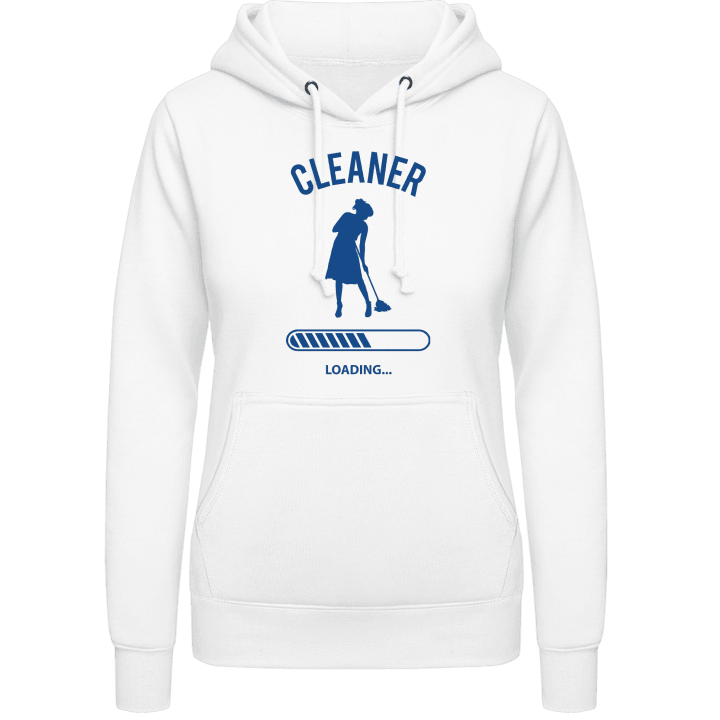 Cleaner Loading Women Hoodie contain pic