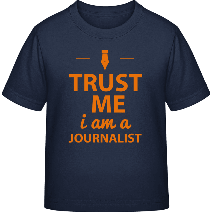 Trust Me I´m A Journalist T-shirt pour enfants contain pic