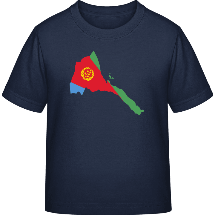 Eritrea Map T-shirt för barn contain pic