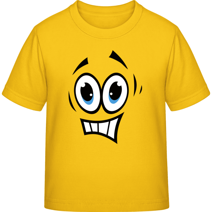 Afraid Face T-shirt för barn contain pic