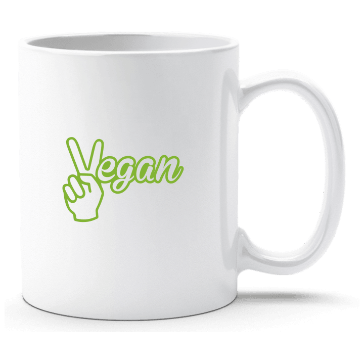 Vegan Logo Taza contain pic