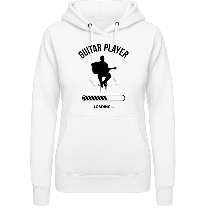 Guitar Player Loading Vrouwen Hoodie contain pic