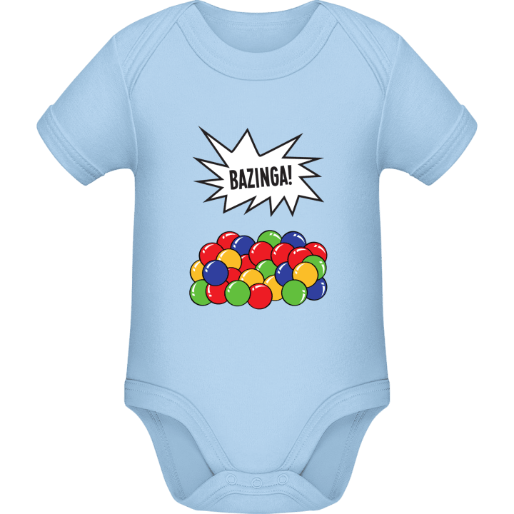 Bazinga Balls Baby Strampler contain pic