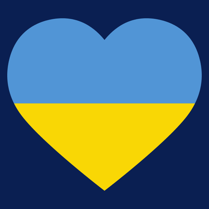Ukraine Heart Flag Vrouwen Lange Mouw Shirt 0 image