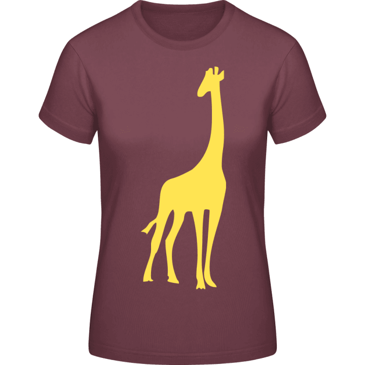 Giraffe T-skjorte for kvinner 0 image