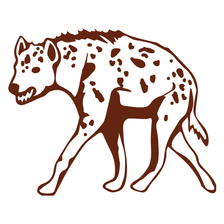 Hyena Silhouette Camisa de manga larga para mujer 0 image
