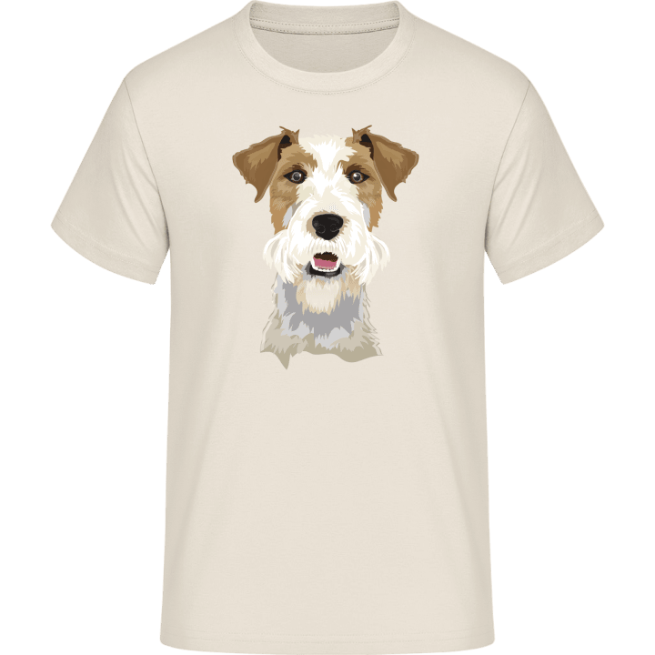 Fox Terrier Kopf Realistisch T-Shirt 0 image