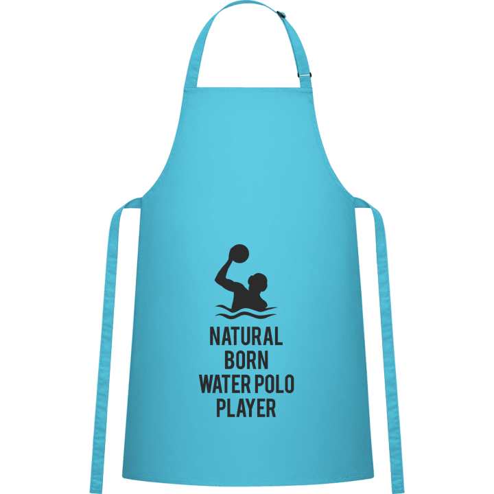 Natural Born Water Polo Player Delantal de cocina contain pic