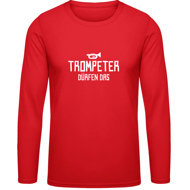 Trompeter dürfen das T-shirt à manches longues contain pic